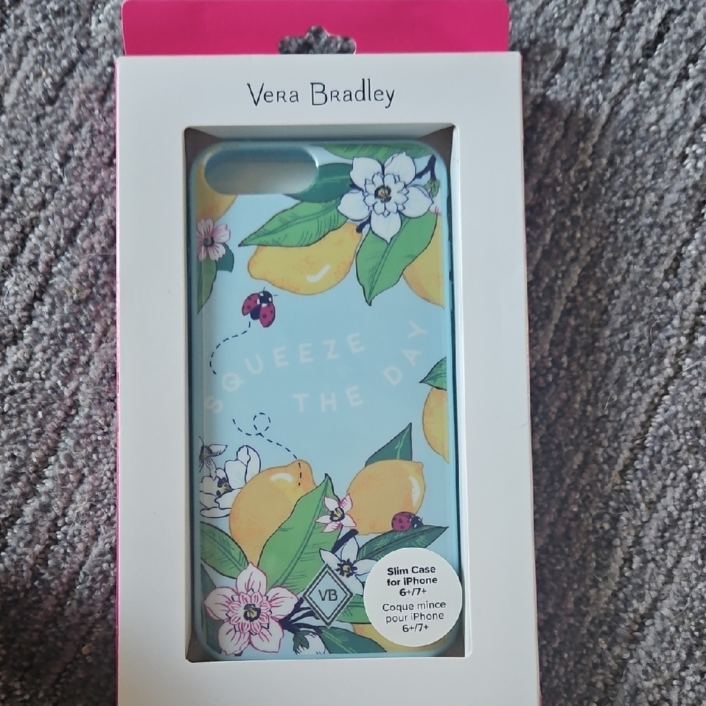 Vera Bradley Lemon Print iPhone 6/7+